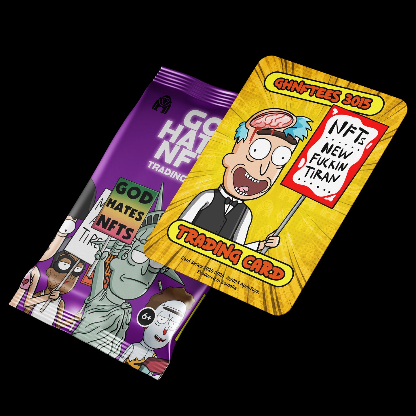 Custom GHNFTEES Holographic Cards